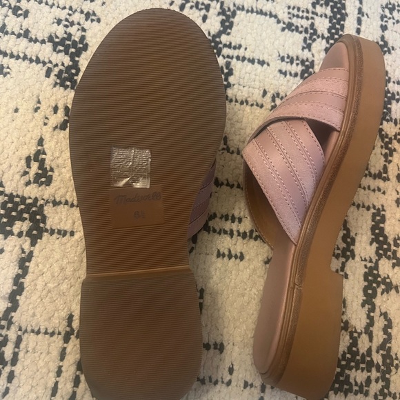 Pink Madewell Slides Size 6.5 - Picture 4 of 4